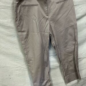 Chicos tan cropped pants